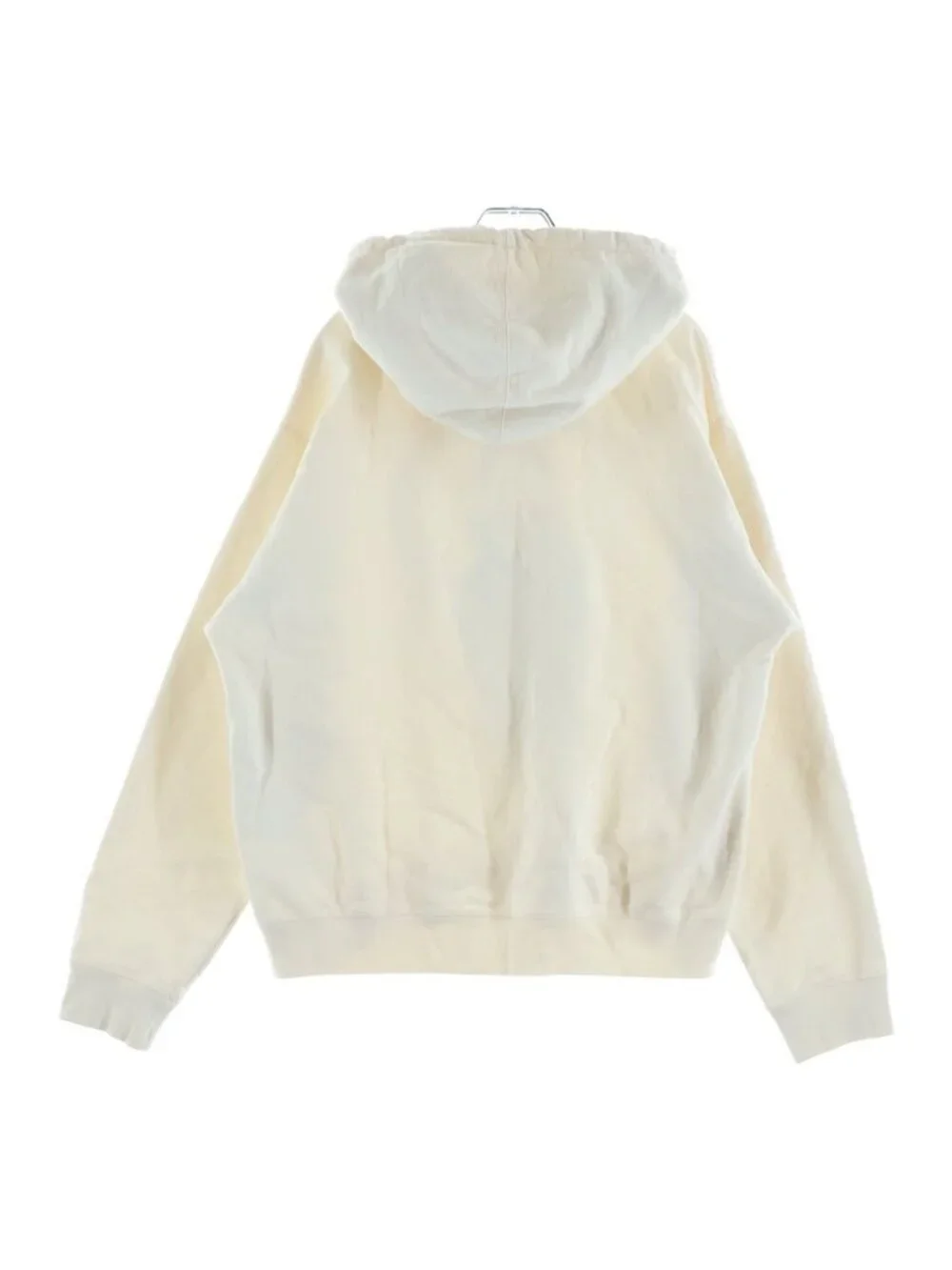 Gucci 21 SS Doraemon GG Logo Print Character Patch Pullover Hoodie White